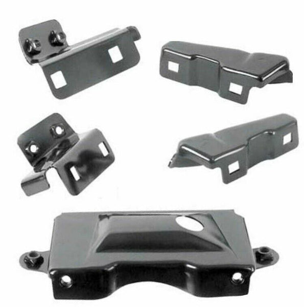 OER EDP Coated Rear Bumper Bracket Set 1969 Pontiac Firebird and Trans AM