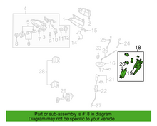 Load image into Gallery viewer, Genuine GM 92187610 Front Driver&#39;s Side Door Lock Latch 2004-2006 Pontiac GTO
