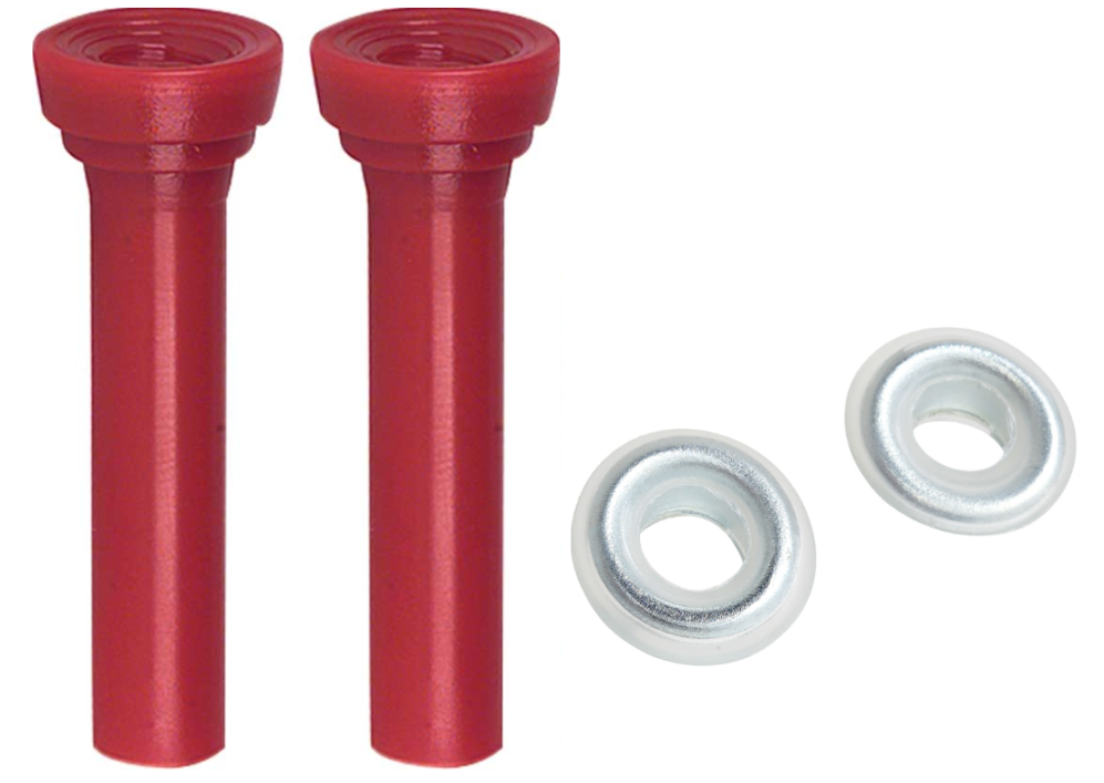 OER Red Door Lock Knob Set For 1961-1964 Bonneville Catalina and Grand Prix