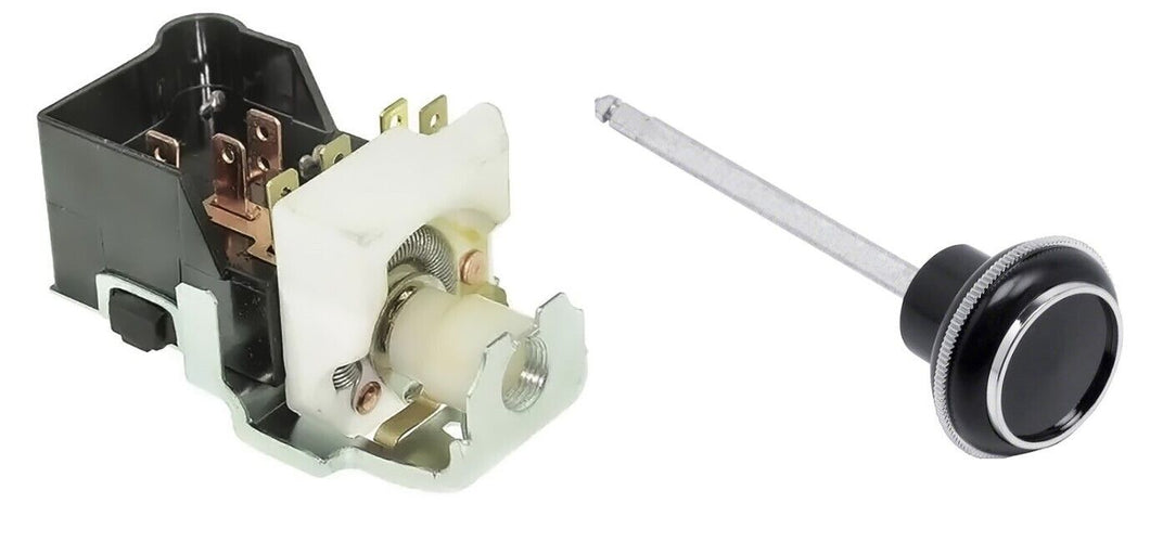 OER 7-Pin Headlamp Switch With Knob For 1970-1981 Pontiac Firebird and Trans AM