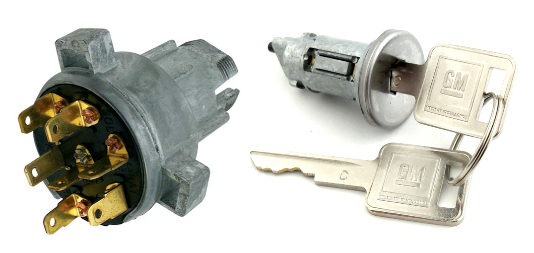 Ignition Switch With Cylinder For 1968 Firebird Camaro 442 Chevelle Nova Impala