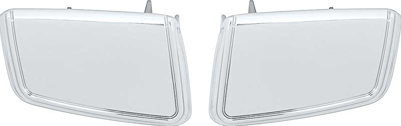 OER Chrome Diecast Interior Door Handle Set For 1971-1974 Charger & Road Runner