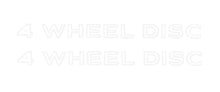 Load image into Gallery viewer, White 4 Wheel Disc Brake Door Handle Insert Decal For 1970-1981 Firebird Camaro
