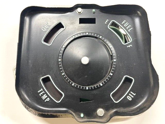 Used Gauge Cluster Face Plate and Housing For 1968 Chevelle and EL Camino