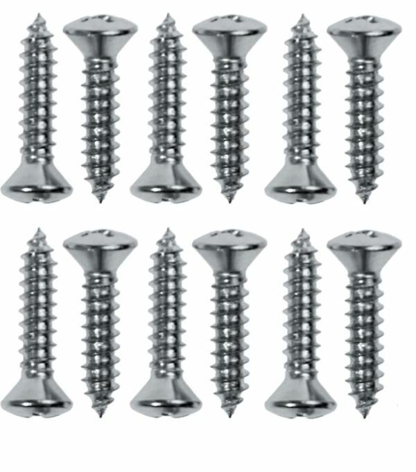 OER 12pc Sill Plate Screw Set 1960-1966 Chevy and GMC Pickup Truck/Suburban