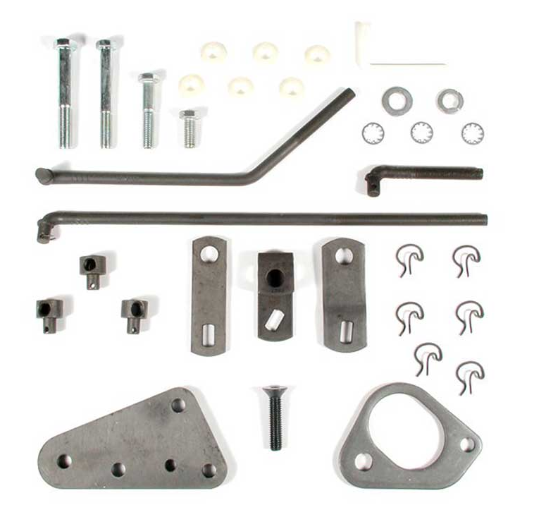 OER Hurst With Muncie Transmission Linkage Kit For 1965-1967 Chevy II Nova