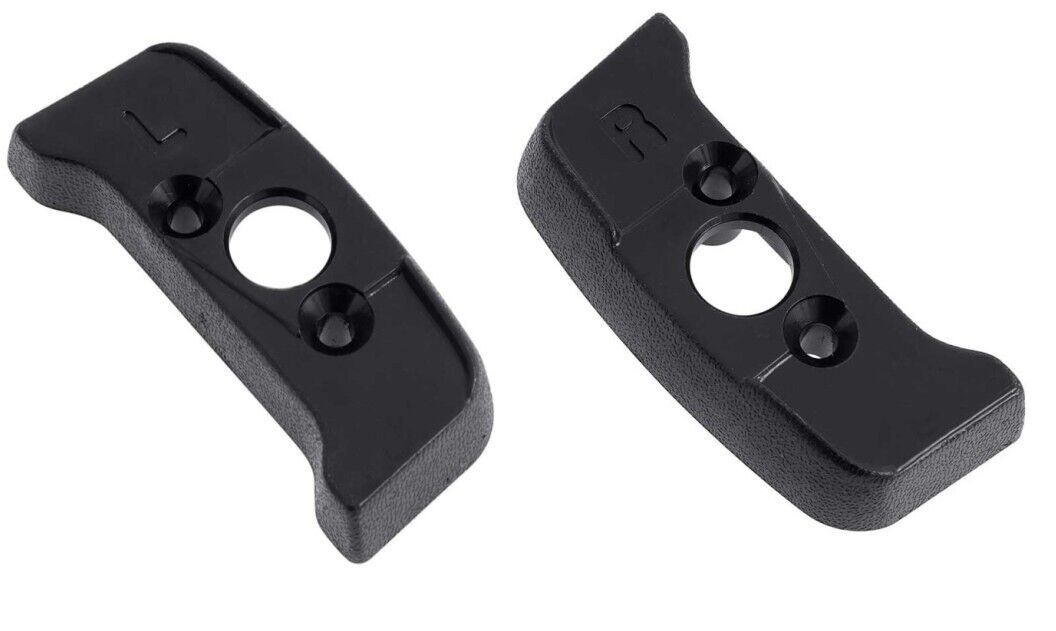 OER Black Seat Belt Shoulder Guide Escutcheon Set For 1974-1981 GM