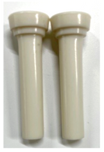 Load image into Gallery viewer, OER Parchment Door Lock Knob Set For 1961-1966 Bonneville Catalina Grand Prix
