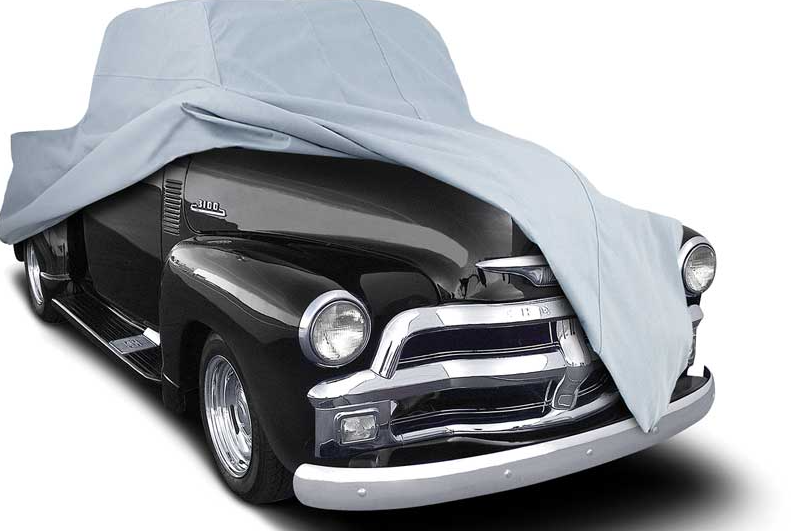OER Single Layer Diamond Blue Indoor Car Cover 1947-54 Chevy/GMC Truck Short Bed