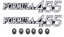 Load image into Gallery viewer, Reproduction Formula 455 Front Fender Emblem Set For 1970-1971 Pontiac Firebird
