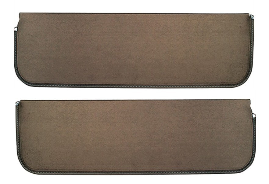 OER Dark Brown Carboard Style Sun Visor Set For 1947-1959 Chevy and GMC Truck