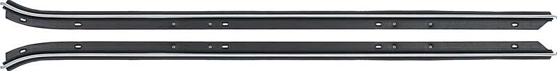 OER Outer Door Windowfelt Set For 1970-1979 Pontiac Firebird and Chevy Camaro