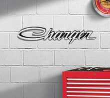 Load image into Gallery viewer, OER 22&quot; x 4&quot; 3 Dimensional Photorealistic Metal Sign With Dodge Charger Logo
