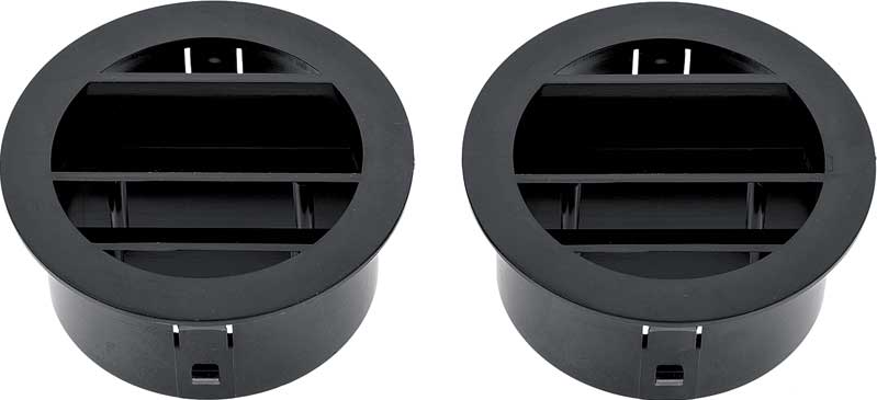 OER Reproduction Black Top Defroster Duct Set 1964-1966 Chevy Pickup Trucks