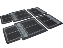 Load image into Gallery viewer, OER 4 Piece Black "Duster" Floor Mat Set 1970-1976 Plymouth Duster
