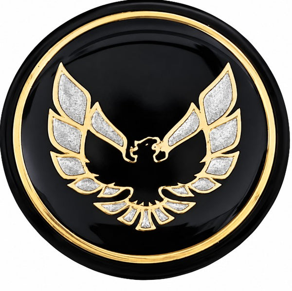 OER Black and Gold Shift Button Emblem For 1976-1981 Firebird and Trans AM
