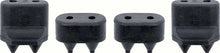 Load image into Gallery viewer, OER 4 Piece Outer Door Stopper Set 1968-1979 Chevy II Nova Models
