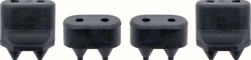 OER 4 Piece Outer Door Stopper Set 1968-1979 Chevy II Nova Models