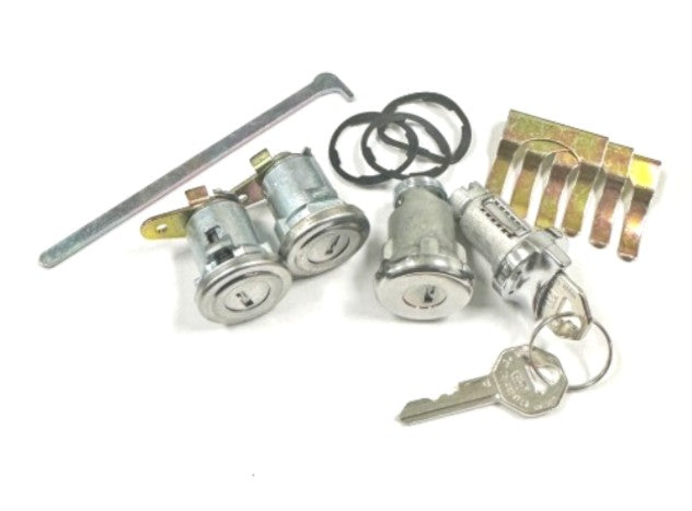 Ignition Door Trunk Lock Set 1956 Bel Air 2 Door Hardtop/Convertible 1957 4 Door