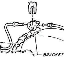 Load image into Gallery viewer, 7/16-20 Brass Rear Hose Tee Corvette Camaro Nova Chevy Pontiac Pickup Truck
