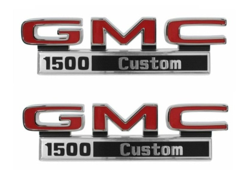 Trim Parts 9822 Truck Front Fender Emblem (1971-1972 GMC GMC 1500 Custom