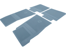 Load image into Gallery viewer, OER Light Blue Bow-Tie Floor Mat Set 1967-1969 Camaro 1968-1974 Chevy II Nova
