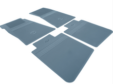 Load image into Gallery viewer, OER Light Blue Bow-Tie Floor Mat Set 1967-1969 Camaro 1968-1974 Chevy II Nova
