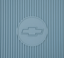 Load image into Gallery viewer, OER Light Blue Bow-Tie Floor Mat Set 1967-1969 Camaro 1968-1974 Chevy II Nova
