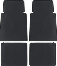 Load image into Gallery viewer, OER 4 Piece Black/Gray Floor Mat Set 1958-1992 Chevy Impala Models
