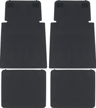 Load image into Gallery viewer, OER 4 Piece Black/Gray Floor Mat Set 1967-2002 Chevy Camaro Models
