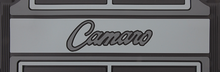 Load image into Gallery viewer, OER 4 Piece Black/Gray Floor Mat Set 1967-2002 Chevy Camaro Models
