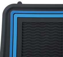 Load image into Gallery viewer, OER 4 Piece Blue/Black Floor Mat Set 1967-2002 Chevy Camaro Models
