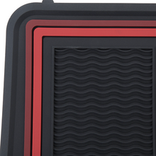Load image into Gallery viewer, OER 4 Piece Red/Black Floor Mat Set 1967-2002 Chevy Camaro Models
