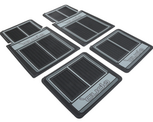 Load image into Gallery viewer, OER 4 Piece Black "Barracuda" Floor Mat Set 1964-1974 Barracuda
