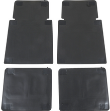 Load image into Gallery viewer, OER 4 Piece Black "Barracuda" Floor Mat Set 1964-1974 Barracuda
