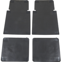 Load image into Gallery viewer, OER 4 Piece Black "Charger" Floor Mat Set 1966-1978 Dodge Charger
