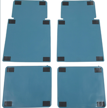 Load image into Gallery viewer, OER 4 Piece Blue "Dodge" Floor Mat Set 1960-1976 Dodge Models
