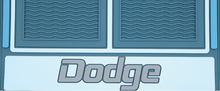 Load image into Gallery viewer, OER 4 Piece Blue "Dodge" Floor Mat Set 1960-1976 Dodge Models

