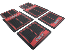 Load image into Gallery viewer, OER 4 Piece Red "Dodge" Floor Mat Set 1960-1976 Dodge Models

