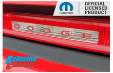 Load image into Gallery viewer, Red &quot;DODGE&quot; Lettering Emblem Overlay Decal For 2008-2014 Dodge Challenger
