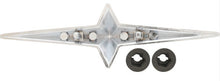 Load image into Gallery viewer, Chrome Fender Skirt Star Fender Emblem For 1950-1960 Buick Pontiac Chevy Olds
