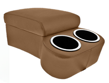 Load image into Gallery viewer, Saddle BC Cruiser Bench Seat Console With Drink Holders Musclecar Classic Hotrod
