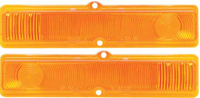 Load image into Gallery viewer, OER Amber Park Lamp Lens Set For 1963-1964 Chevy II Nova Models
