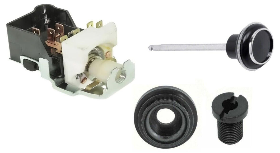 OER Headlight Switch Knob and Bezel Set For 1970-1981 Pontiac Firebird/Trans AM