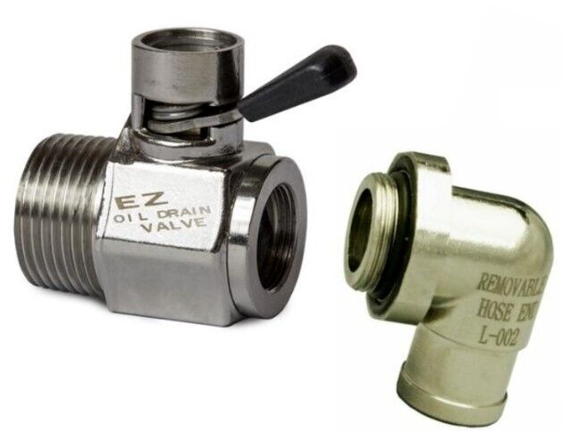 EZ Oil Drain Valve For Thermo King Yanmar & Isuzu Engines With NPF 3/4-14 Thread