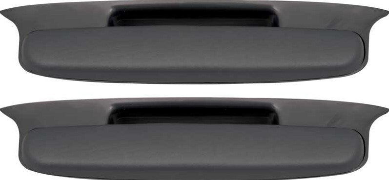 OER Black Armrest Assembly Set For 1957 Chevy Bel Air 2/4 Door Hardtop and Sedan