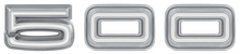 Load image into Gallery viewer, OER Zinc Diecast 500 Quarter Panel Emblem Set For 1968 Dodge Coronet Models
