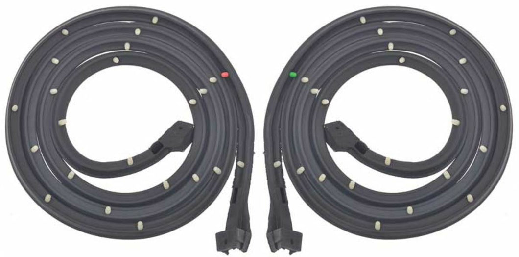 OER Door Frame Weatherstrip Set 1961-62 Chevy Impala 2 Door Hardtop/Convertible