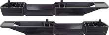 Load image into Gallery viewer, OER Black Front Arm Rest Base Set For 1968-1972 Dart Duster and Valiant
