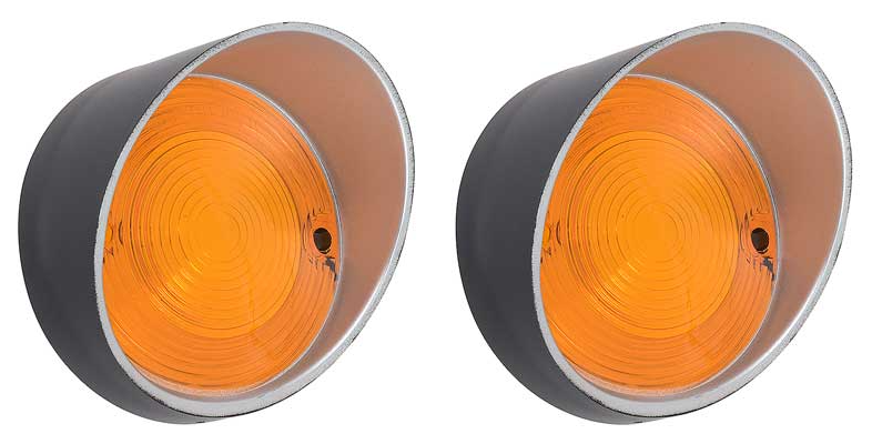 OER Reproduction Amber Park Lamp Lens Set For 1968-1969 Dodge Coronet